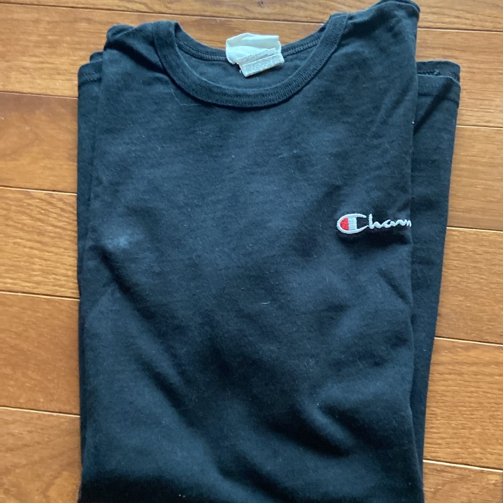 Champion basic Black T-Shirt Size Medium